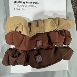 Lululemon Uplifting Scrunchies NWT